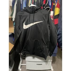 Size M-Nike Dri Fit Men's Hoodie Global Sweatshirt Black 126
